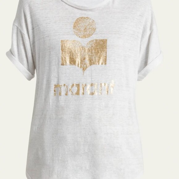 Isabel Marant Etoile Zewel Logo Tee - Picture 5 of 5